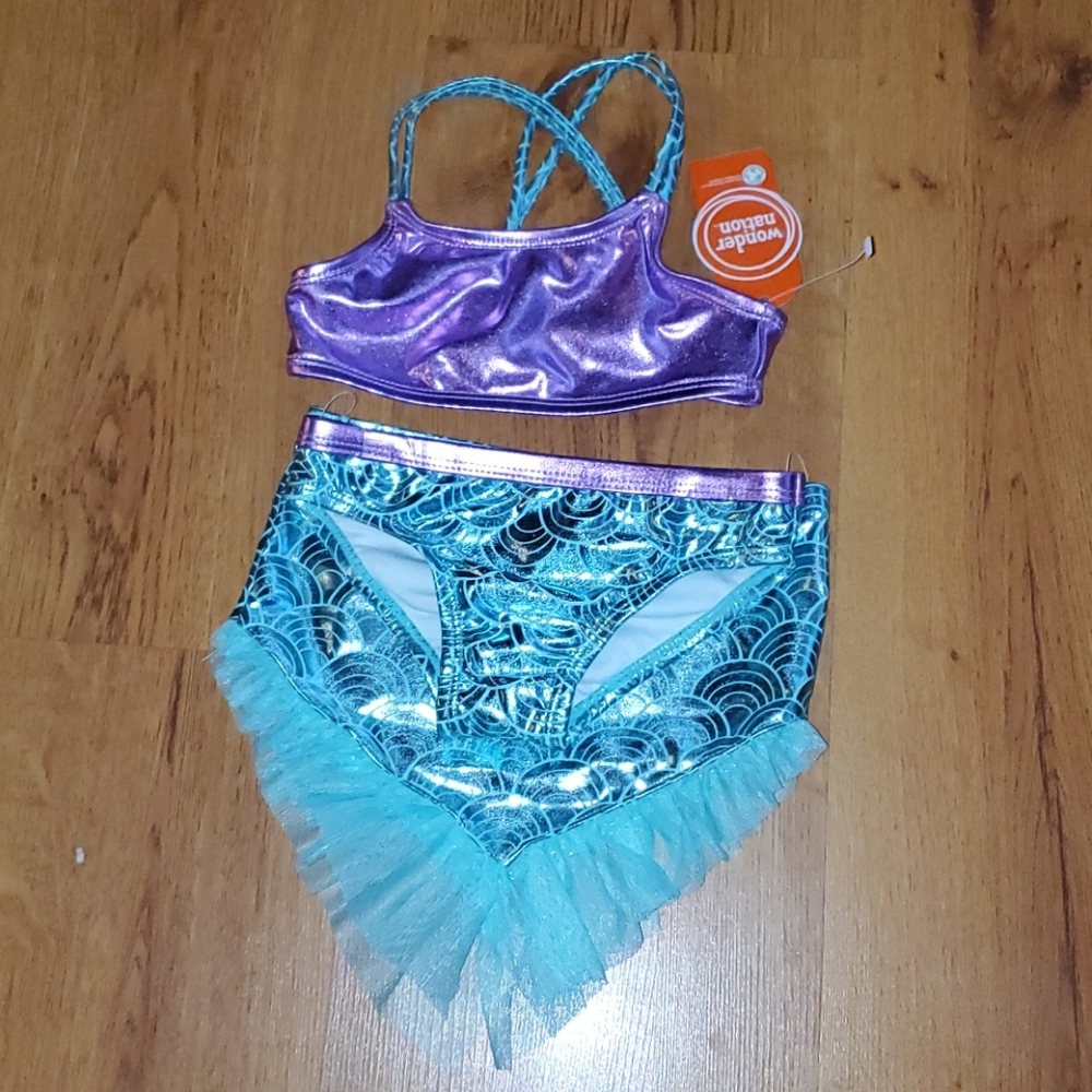 Wonder Nation 3 piece mermaid swim